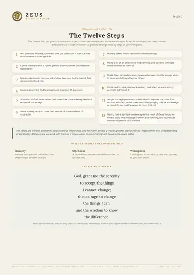 The Twelve Steps