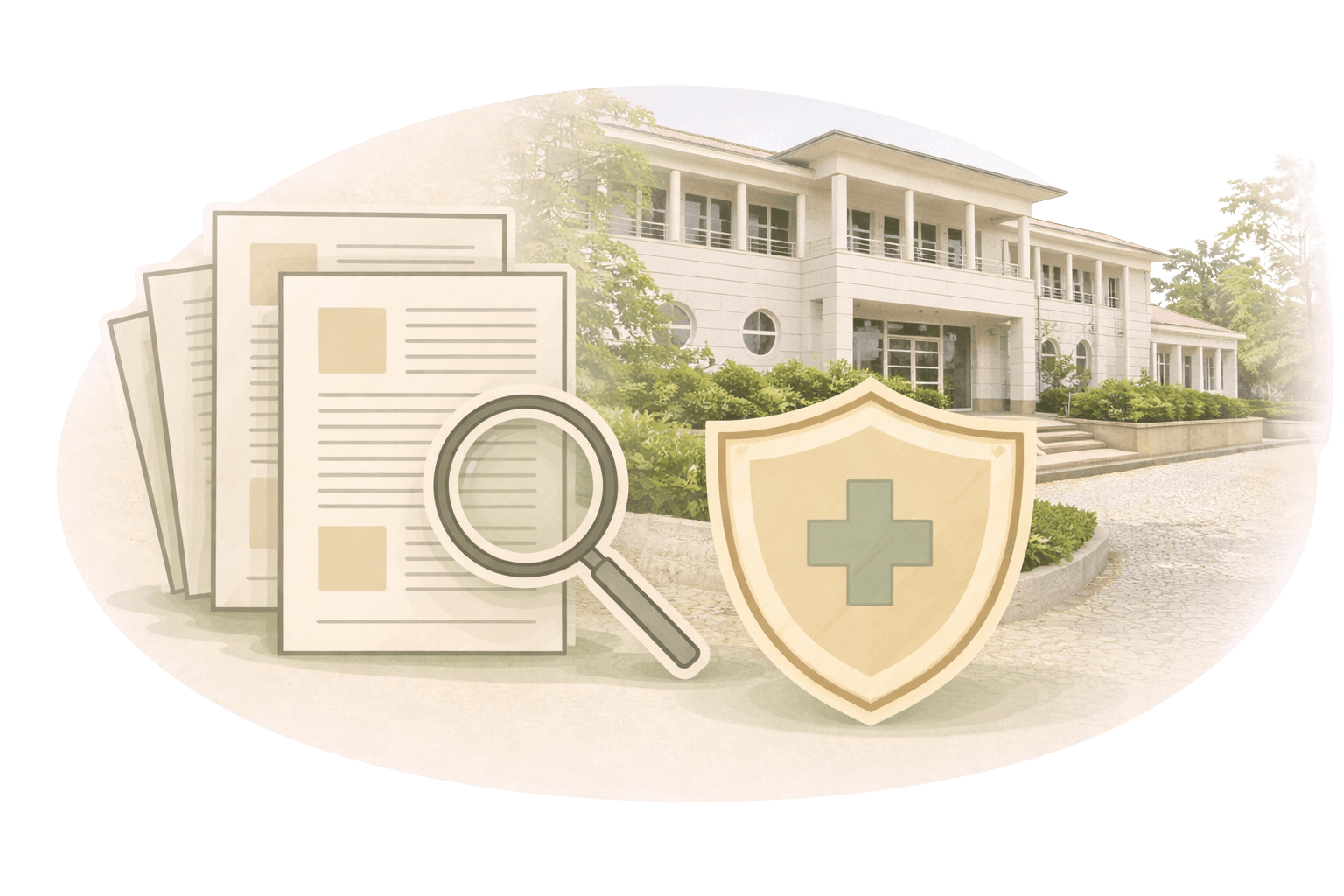 Budynek kliniki leczenia uzależnień Zeus Detox & Rehab - bezpieczeństwo kliniczne i nadzór medyczny