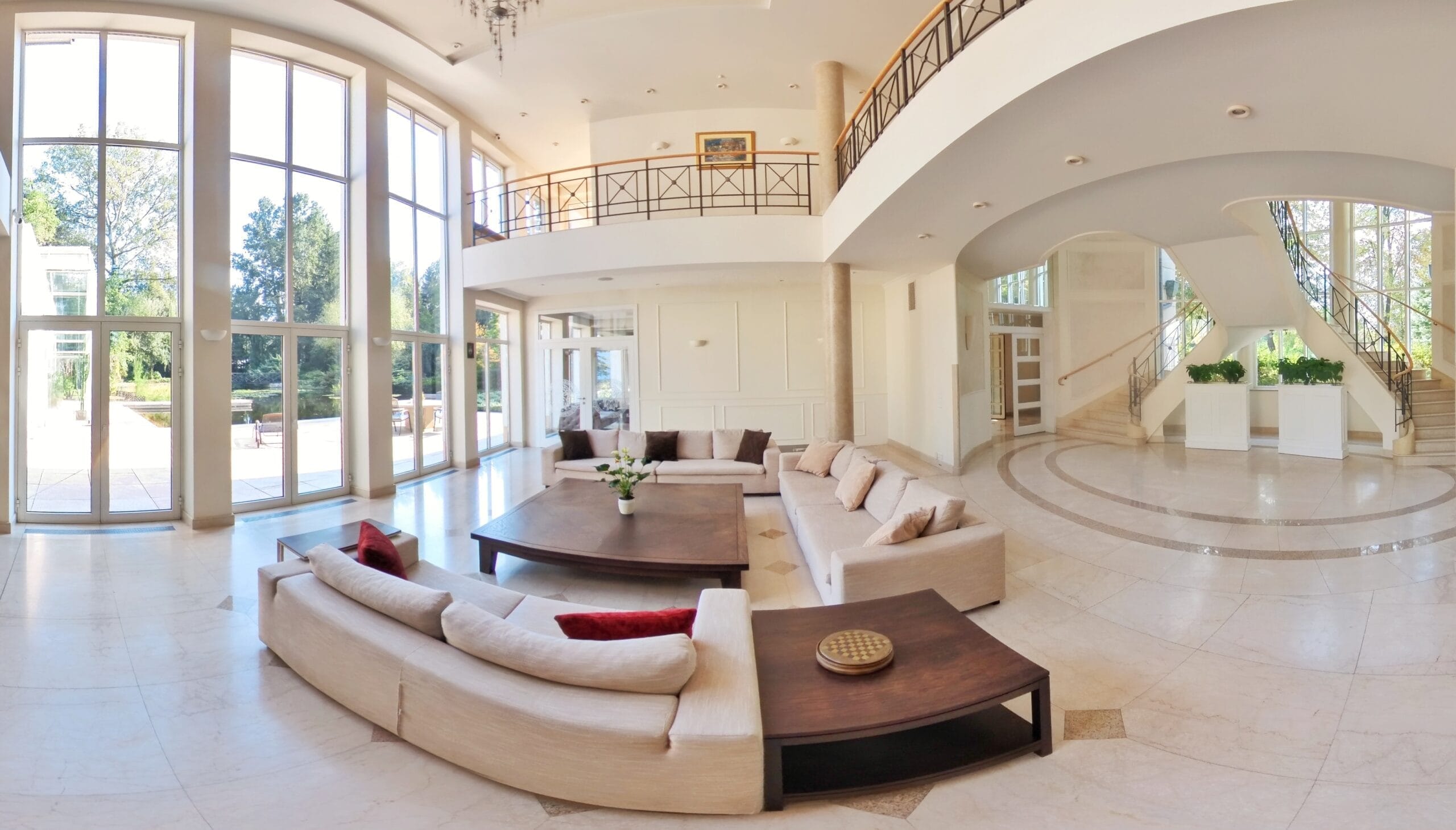 Salon wspólny w ośrodku leczenia stacjonarnego