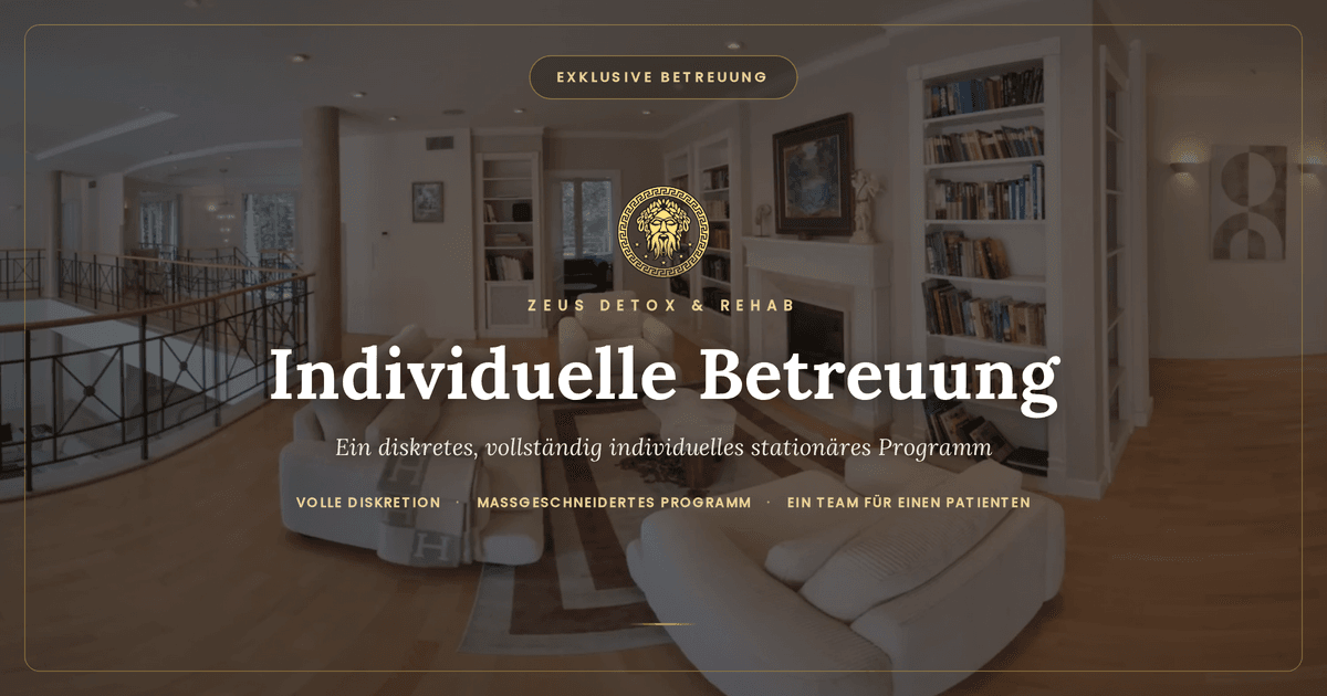 Exklusive Belegung der gesamten Residenz für einen einzelnen Patienten bei Zeus Detox and Rehab
