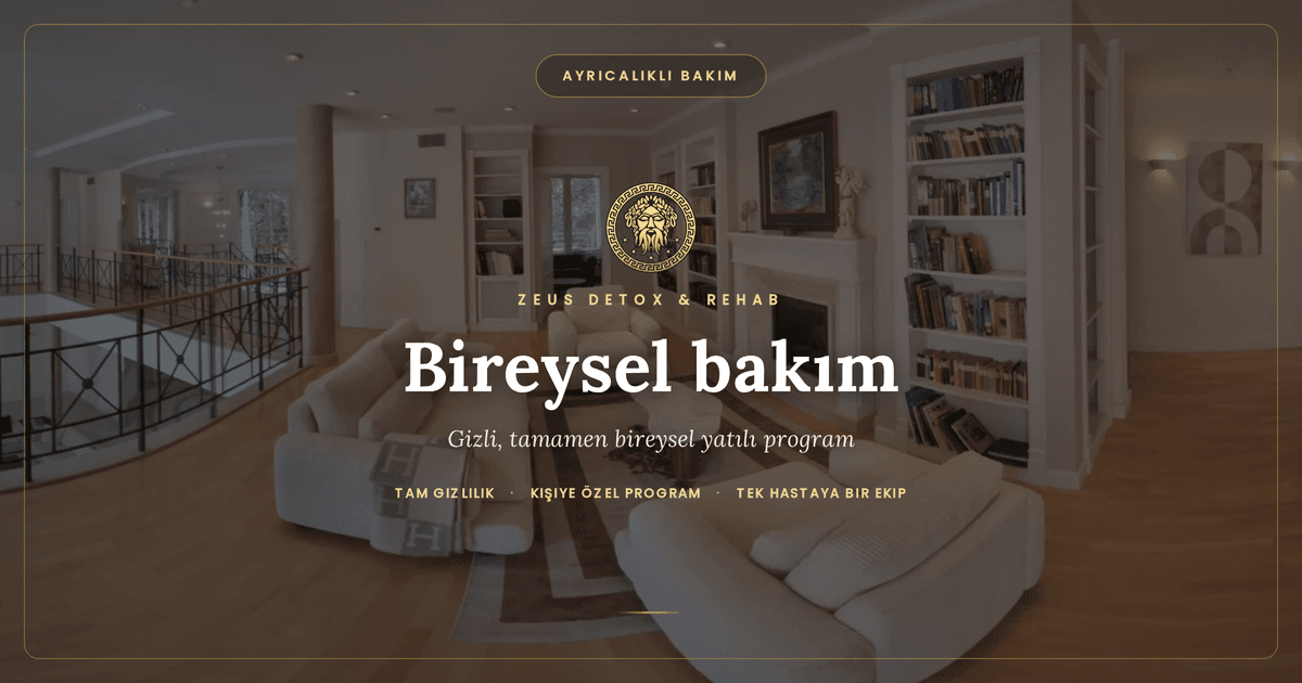 Tek bir hasta için tüm rezidansın münhasır kullanımı, Zeus Detox and Rehab