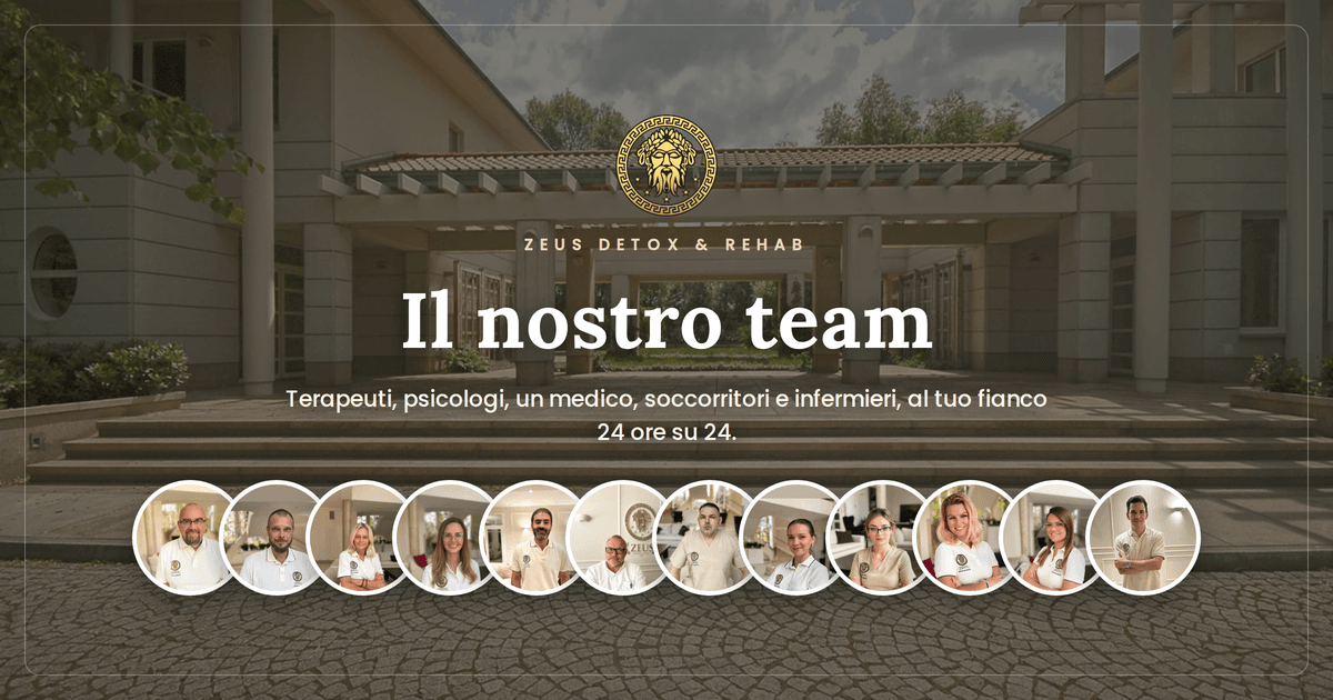 Équipe medica e terapeutica di Zeus Detox and Rehab