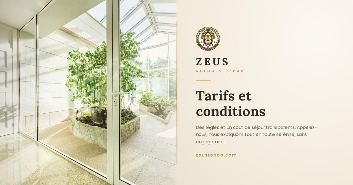 Le bâtiment de la clinique Zeus Detox & Rehab, aux portes de Varsovie
