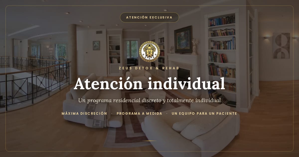 Atención residencial individual para un solo paciente en Zeus Detox and Rehab